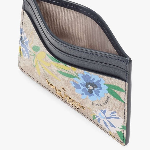 Kate Spade New York Payton Colorblock Dome Crossbody & Floral Card Holder Set - Picture 8 of 8